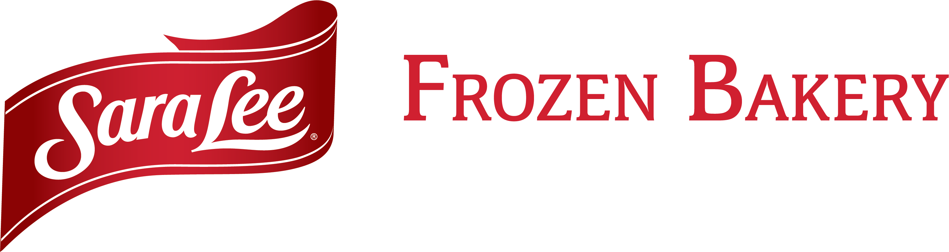 Red logo that says Sara Lee Frozen Bakery